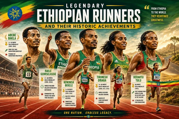 Legendary Ethiopian Runners and Their Historic Achievements