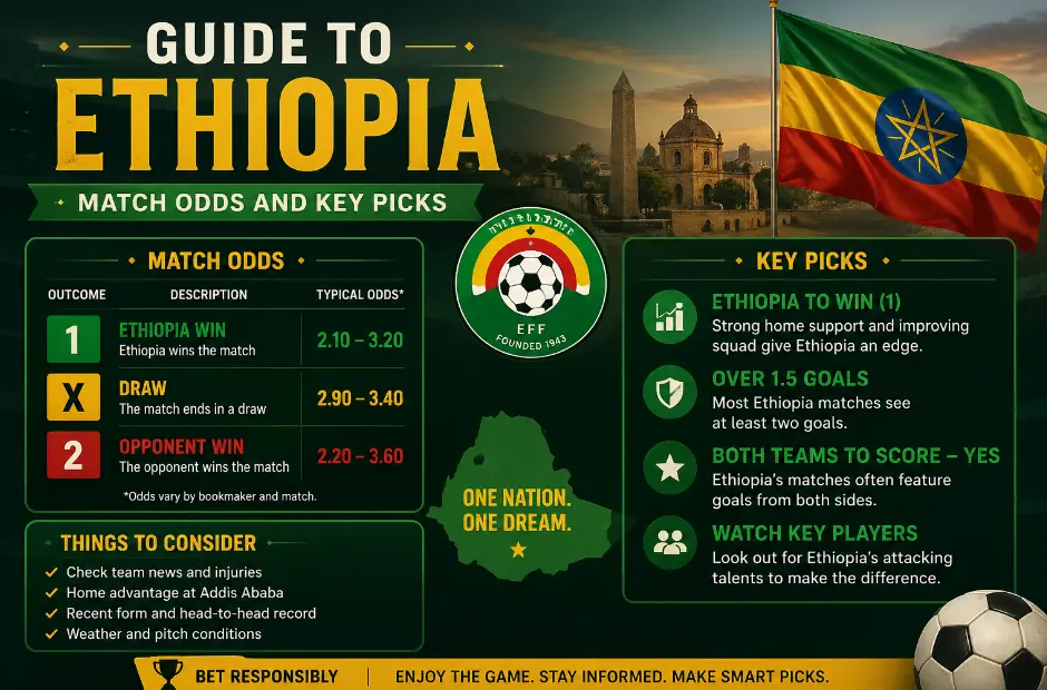 Guide to Ethiopia Match Odds and Key Picks